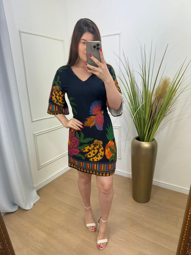 Vestido Tropical verão