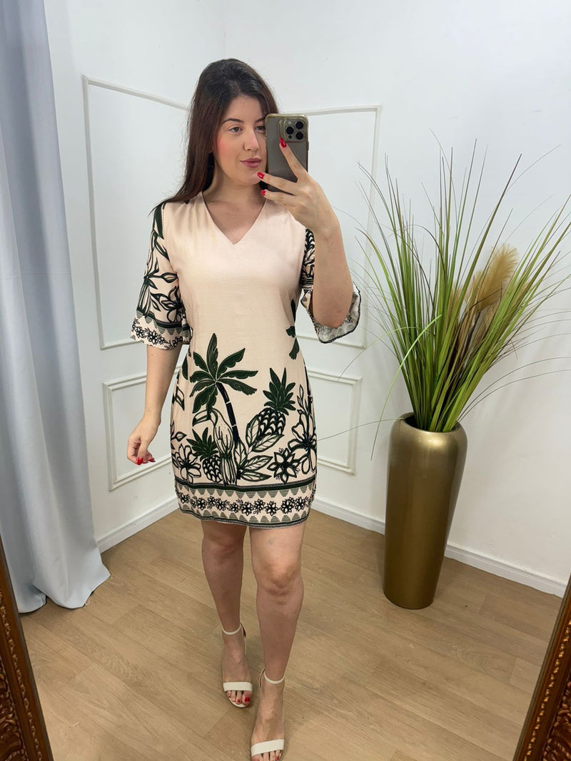 Vestido Tropical verão