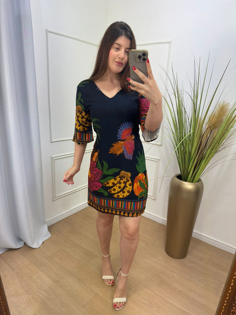 Vestido Tropical verão