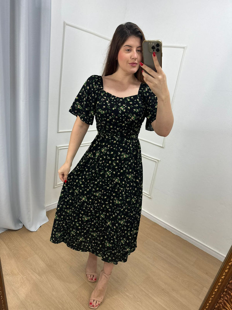 Vestido Flores do campo