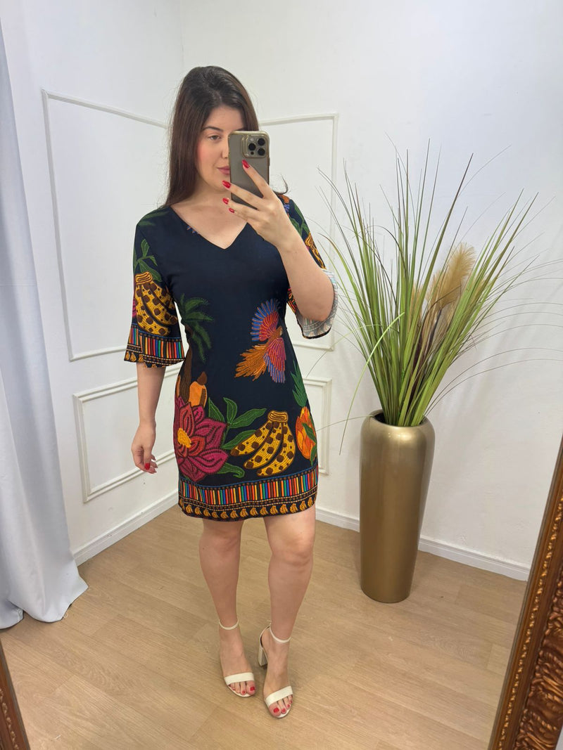 Vestido Tropical verão